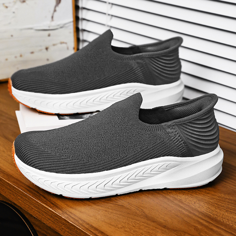 Men'S Fashion Footwear - ランニングメッシュシューズファッションカジュアルスニーカー屋外通気性アスレチックジム男性テニスシューズ軽量ザパティージャスデオンブレ