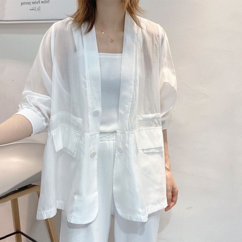 Men'S Fashion Zip Sweater - 女性用Vネックのラージサイズのジャケット,フェミニンな夏のカジュアルウェア,白または黒の色,ポケット付き