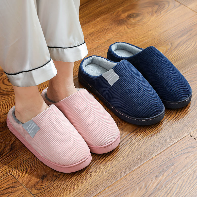 Mens Fashion Zapatos - 冬用暖かいメンズファースリッパ、滑り止め付きソフトシューズ、快適なフラットヒール、室内用寝室用プラッシュスリッパ、カップル用シューズ