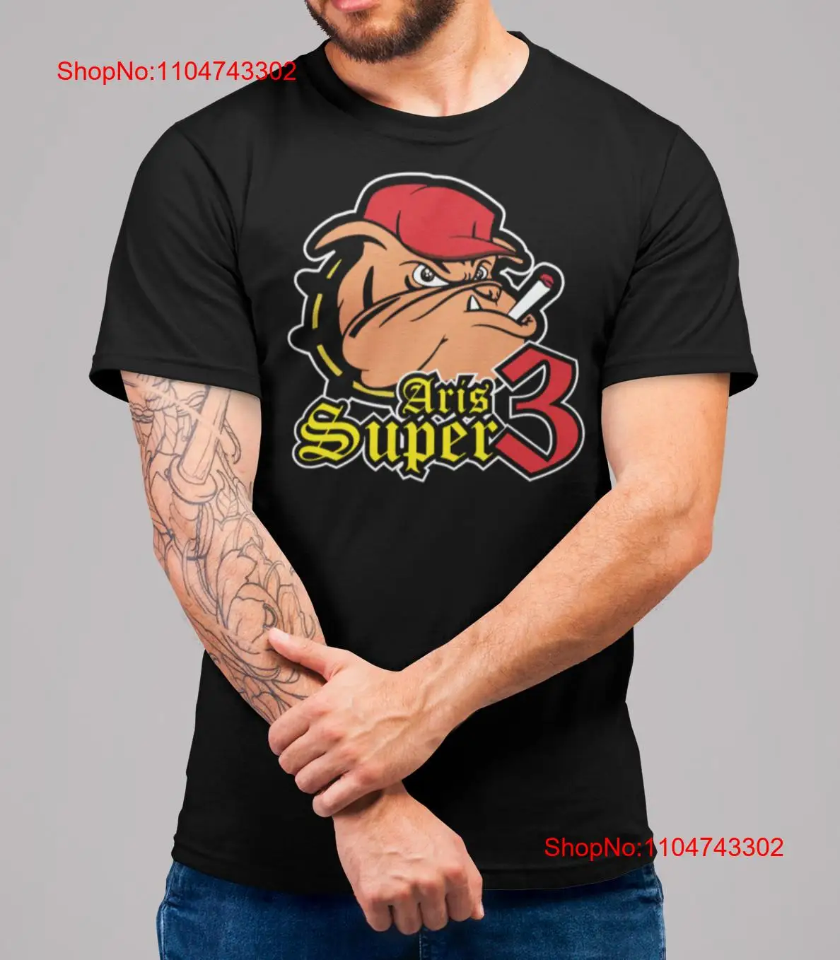 Men'S Fashion Greece - スーパー 3 Tシャツウルトラステ​​ッサロニキギリスファン Super3 ヴィンテージ洗浄ユニセックスカジュアル通気性デザイナー服ソフトファッション