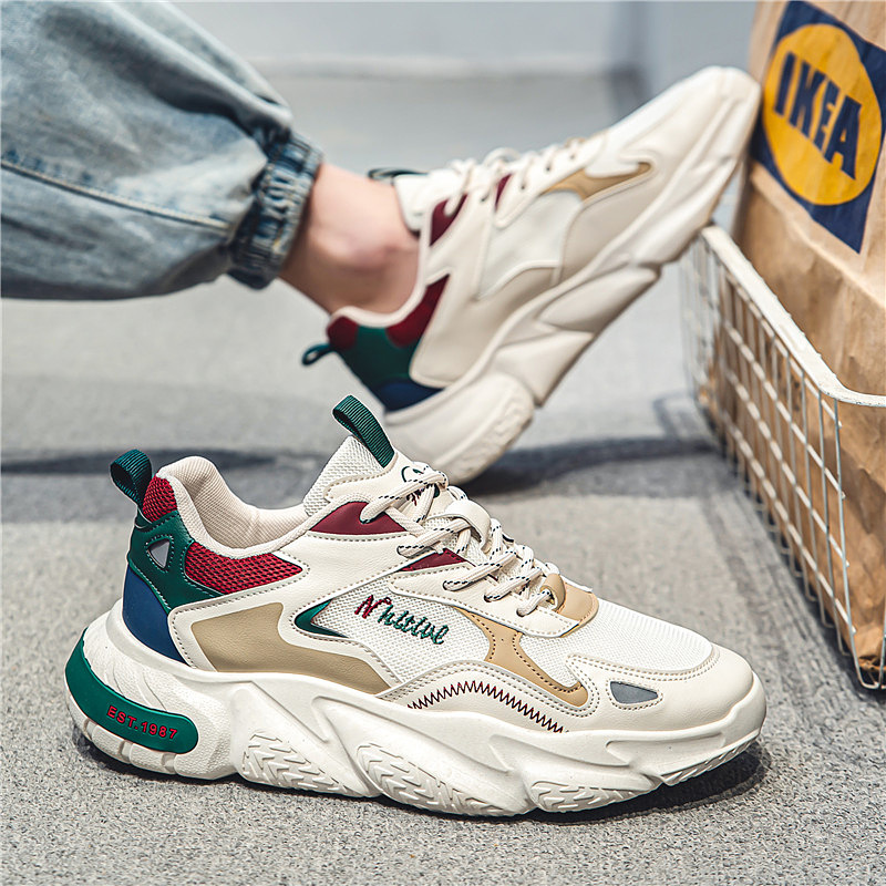 Mens Fashion Zapatos - ファッションメンズスニーカー通気性メンズランニングシューズカジュアルシューズアウトドアウォーキングトレーナーランニングスポーツシューズ Zapatos Hombre