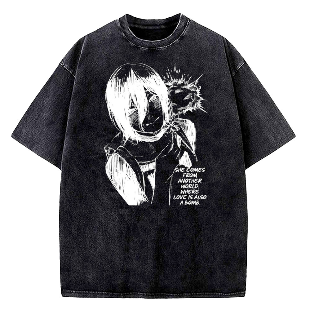 Men'S Fashion University - Reze ヴィンテージ ウォッシュドコットン ティーン ユニバーシティ ヒップホップ