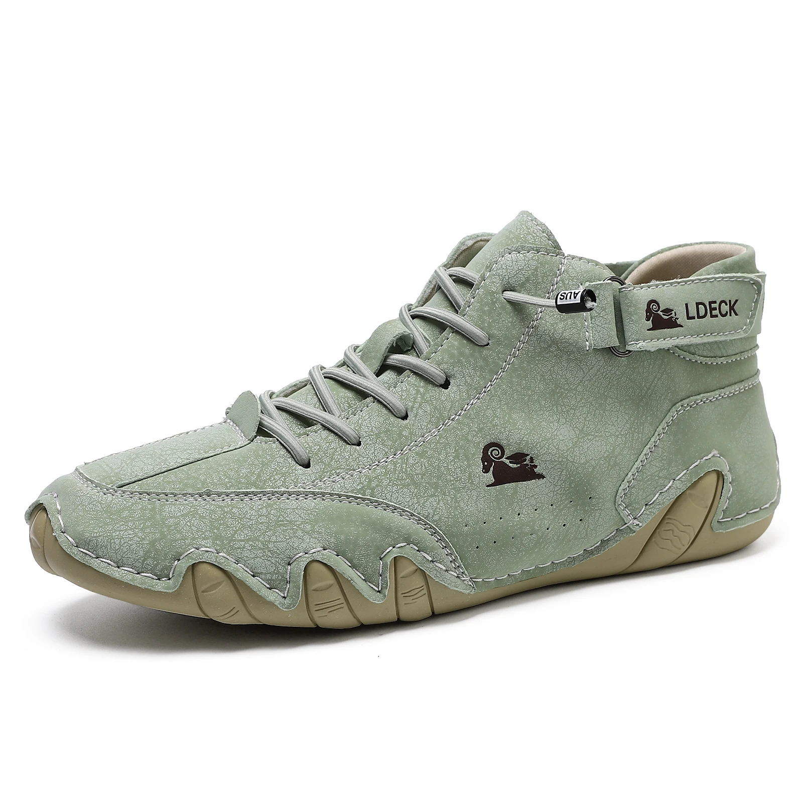 Men'S Fashion Footwear - メンズ本革靴アンクルブーツ 2026 男性スニーカー屋外ライトレースアップカジュアルシューズファッションローファー冬暖かいブーツ