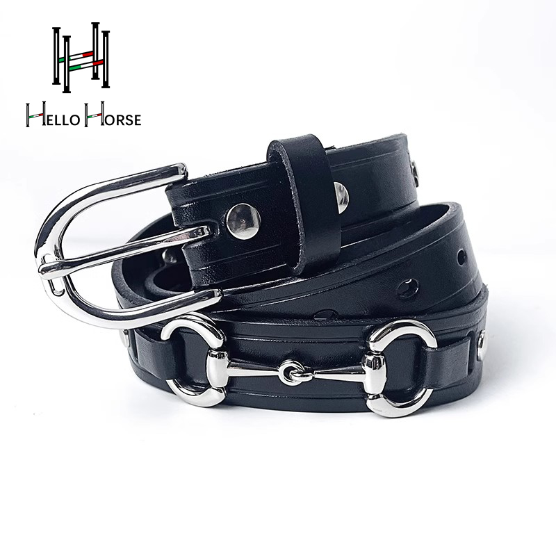 Leather Belt Braided - こんにちは馬乗馬スポーツベルト牛革ベルト乗馬ベルトカジュアル乗馬ベルトライダー機器