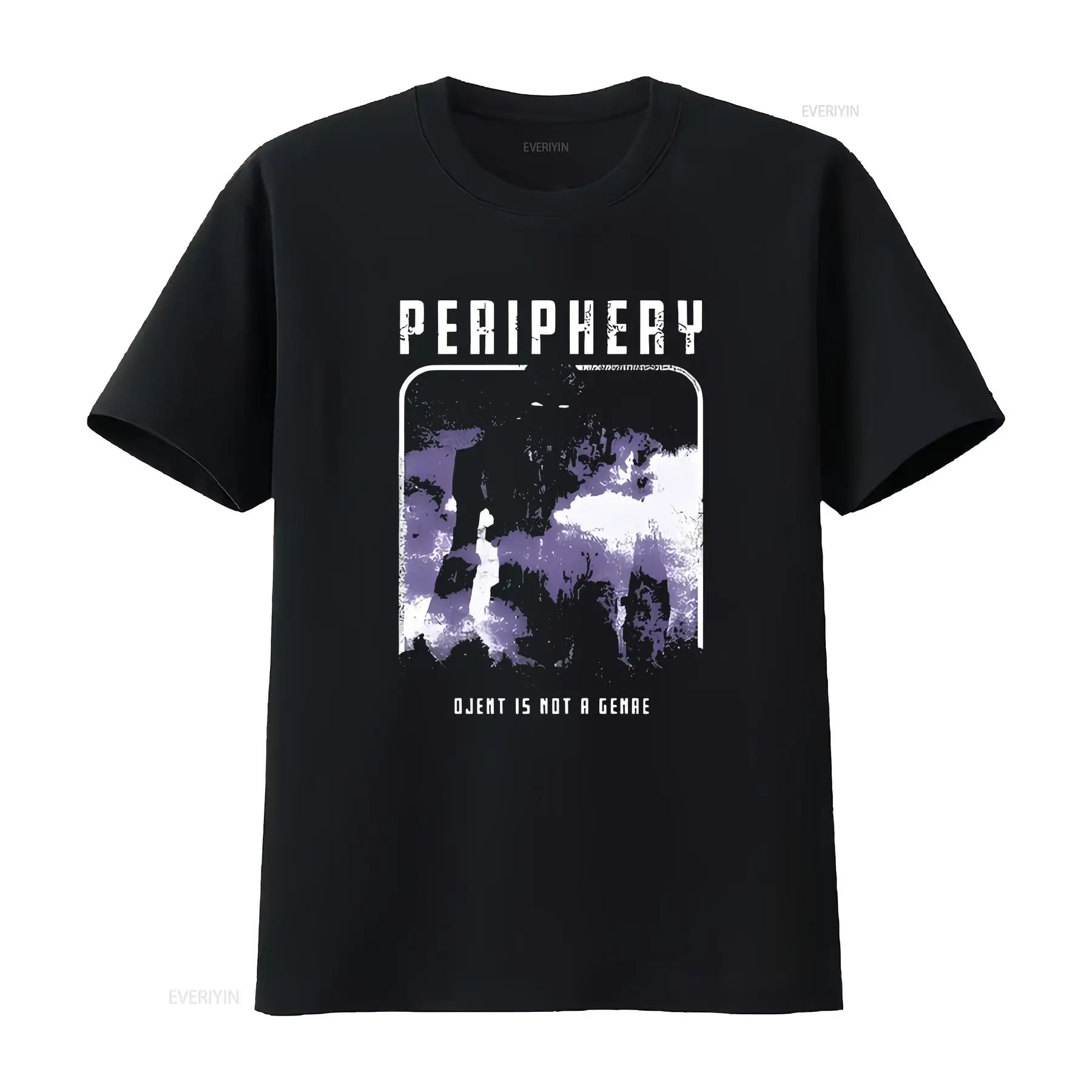 Men'S Fashion Genres - レトロなパープリファリー・ジントというジャンルではないTシャツ、ファン向け、全サイズS〜4XL、ヴィンテージ風ウォッシュ加工、通気性、メンズ、ユニセックスファッション、ストレッチ素材