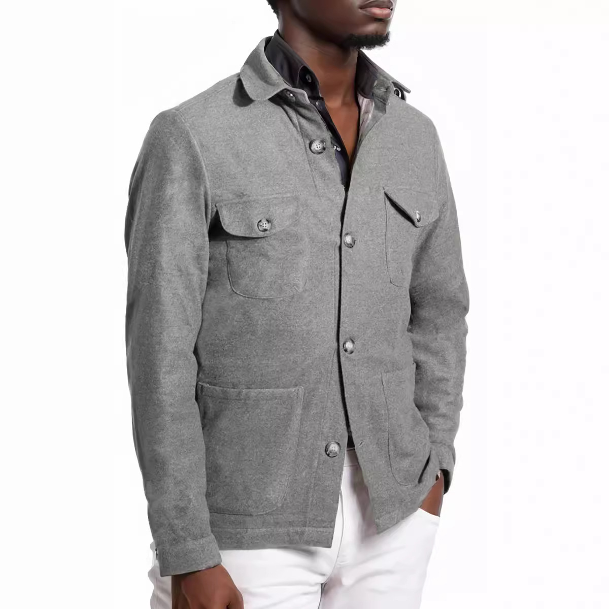 Mens Fashion Style Images - ウール混紡ジャケット メンズ クラシック メンズファッションスタイル トレンド モード