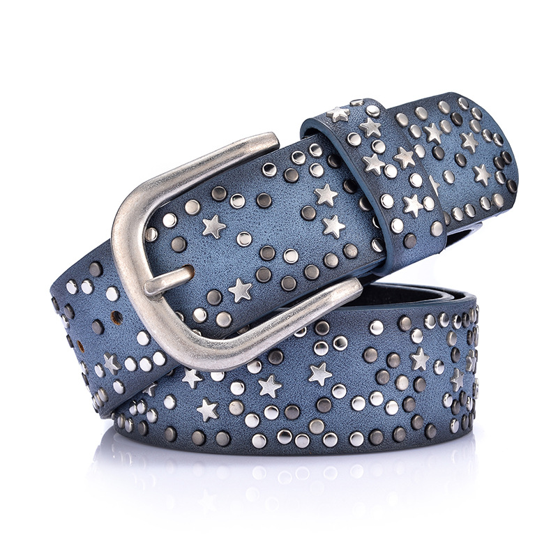 Leather Belt Braided - 女性用バックル付き合金ベルト,用途の広いヨーロッパとアメリカンスタイルの牛革ベルト,3.8cm
