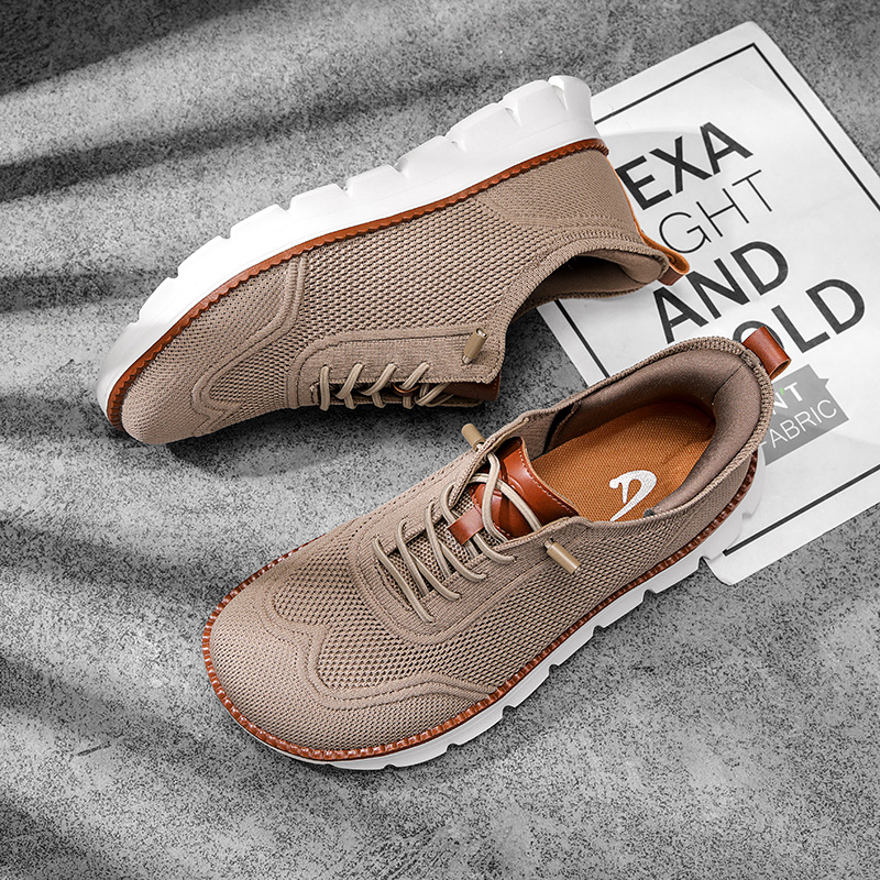 Men'S Fashion Footwear - スタイリッシュなメンズワイドボックスシューズ、ベアフットシューズ、カジュアルメッシュブローグスニーカー、ミニマリスト、ゼロドロップ、夏のファッション、通気性のあるメンズスニーカー