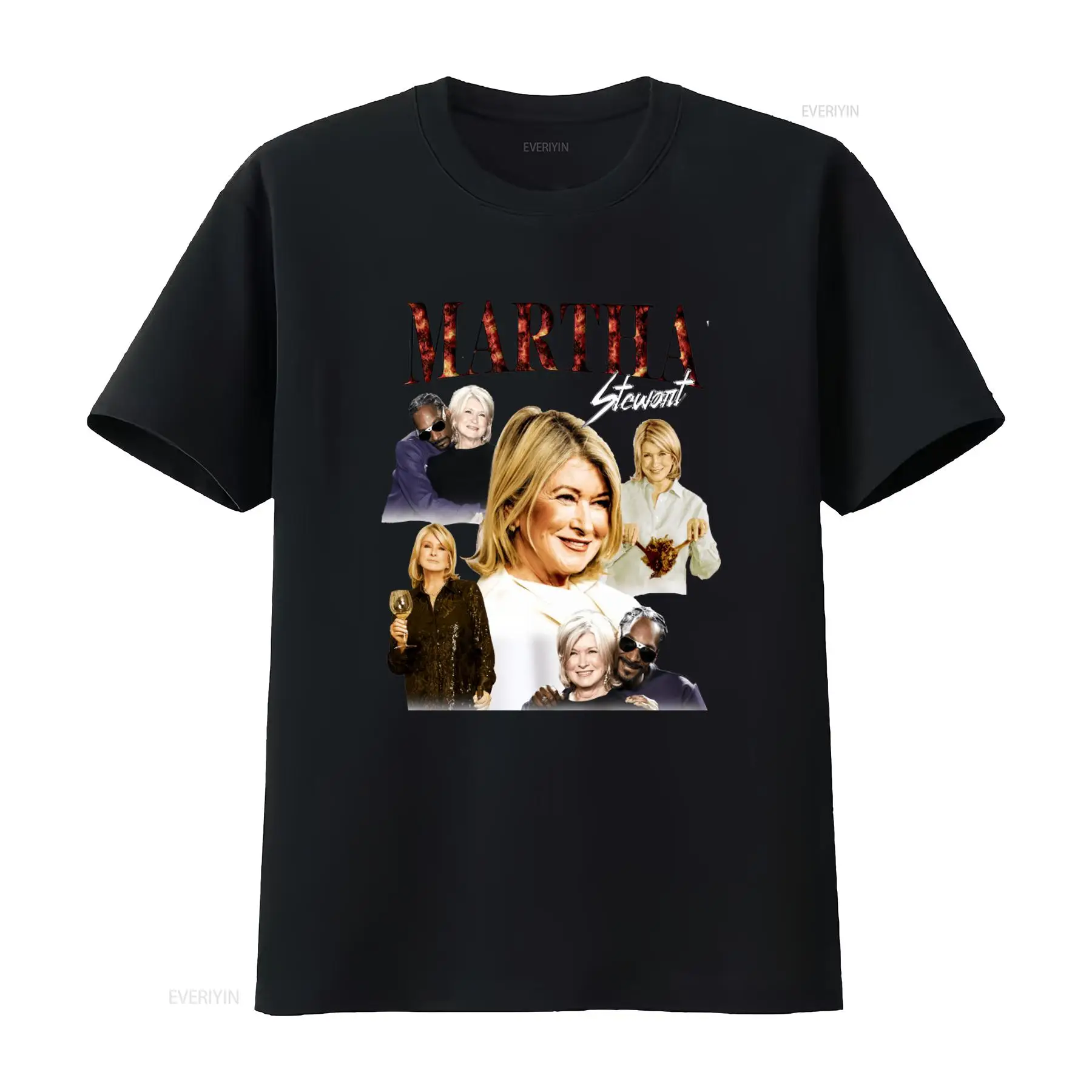 Mens Fashion Style Images - マーサ・スチュワート 90年代風ブーツレッグTシャツ ヴィンテージレトロスタイル、ファッション愛好家のための象徴的なイメージ入り ヴィンテージウォッシュ加工 オム ソフトカジュアル