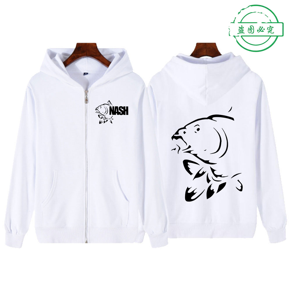 面白い釣り人鯉魚漁師スポーツジッパーパーカー男性女性服プルオ - Mens Fashion Zip Up Hoodies のレビューと価格