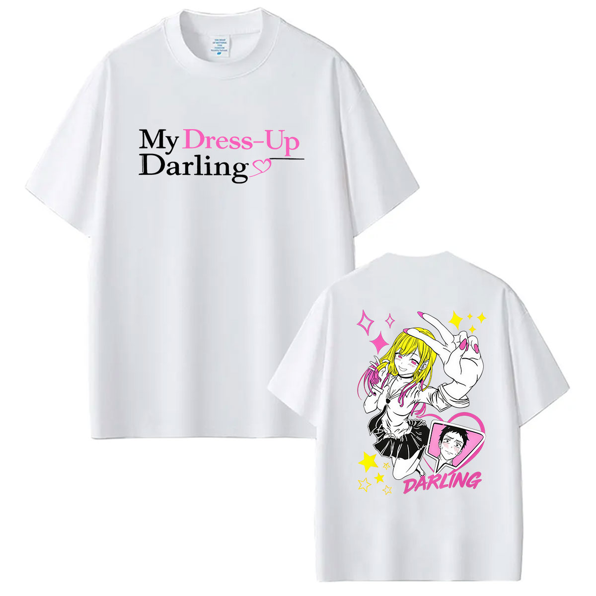 私のドレスアップダーリン北川マリンアニメ Tシャツ男性女性カ - Mens Fashion Dress Shirts のレビューと価格