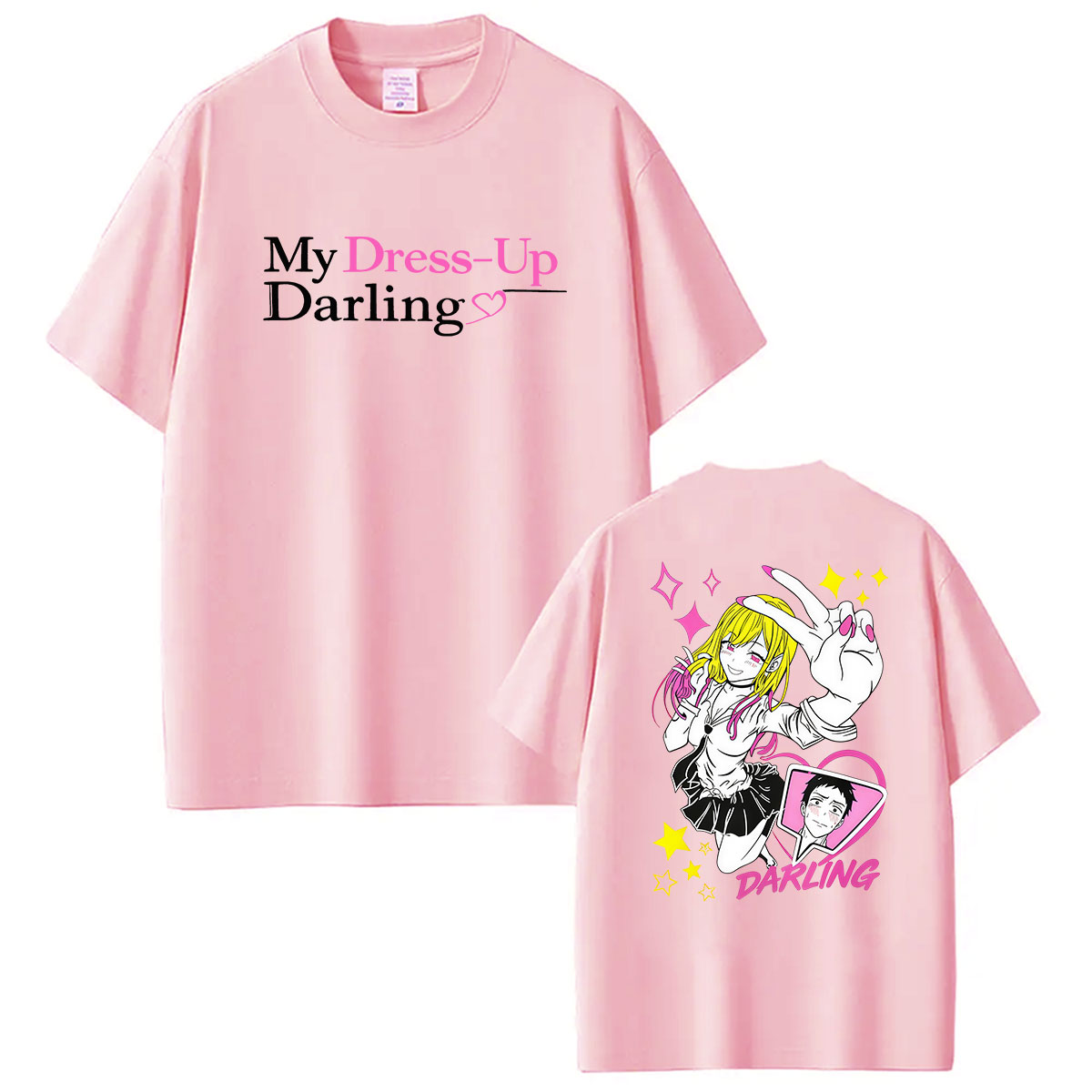 私のドレスアップダーリン北川マリンアニメ Tシャツ男性女性カ - Mens Fashion Dress Shirts のレビューと価格