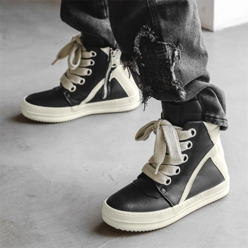 男性カジュアル高級スニーカーストリートスタイル男性ファッショ - Men'S Fashion Footwear のレビューと価格