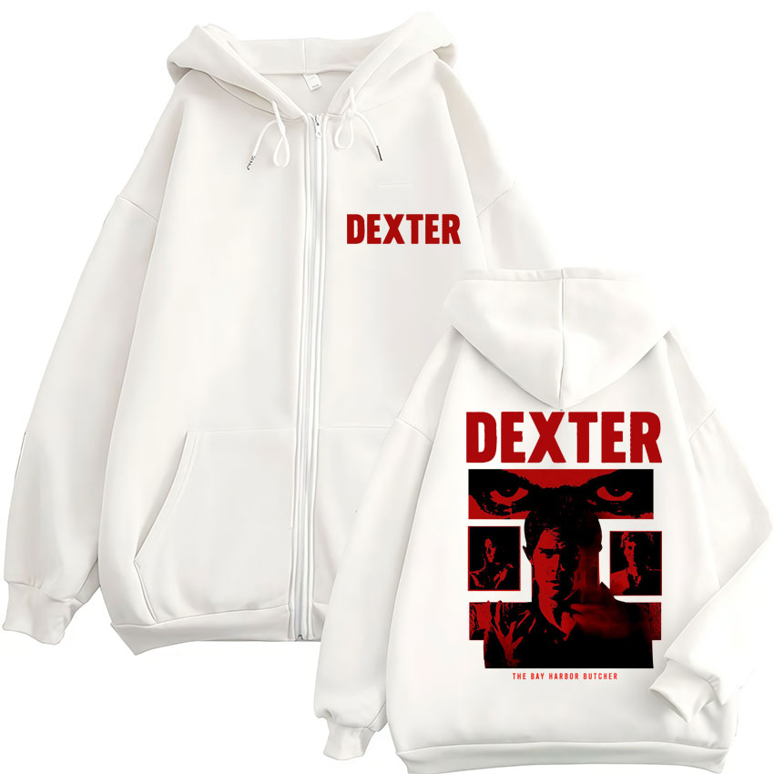 テレビプレイデクスターモーガンクラシックジッパーパーカーメン - Mens Fashion Zip Up Hoodies のレビューと価格