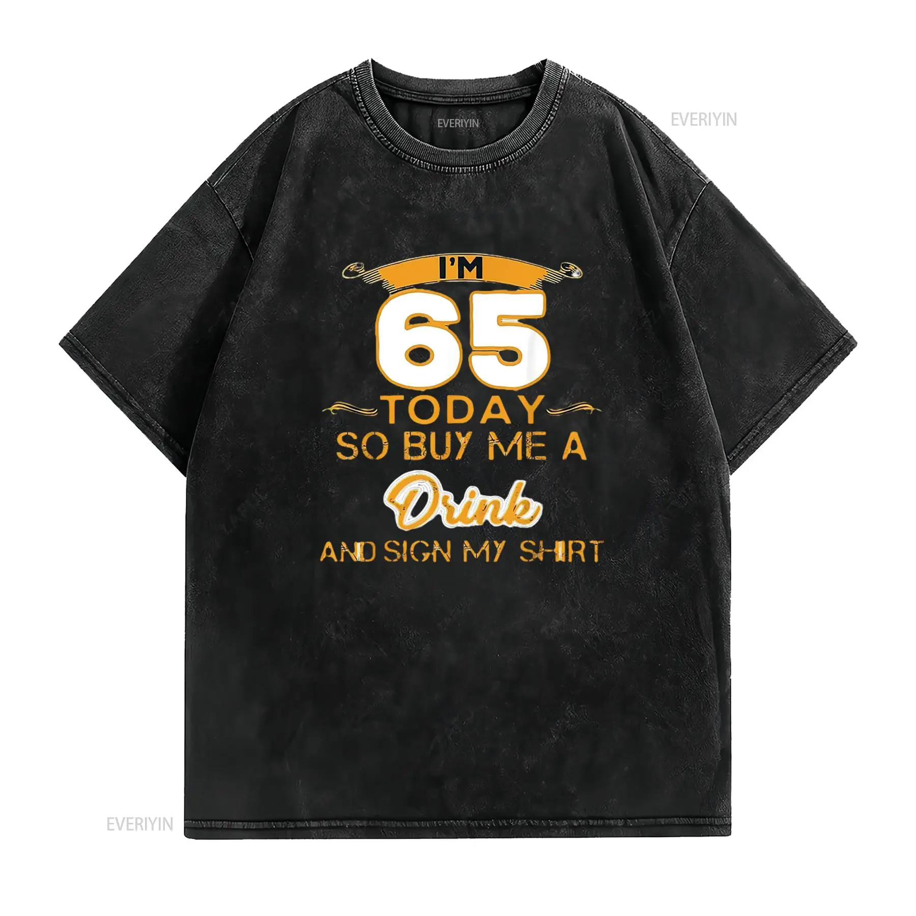 メンズ面白い65歳の誕生日Tシャツ「今日は65歳です」オール - Men'S Fashion Today のレビューと価格