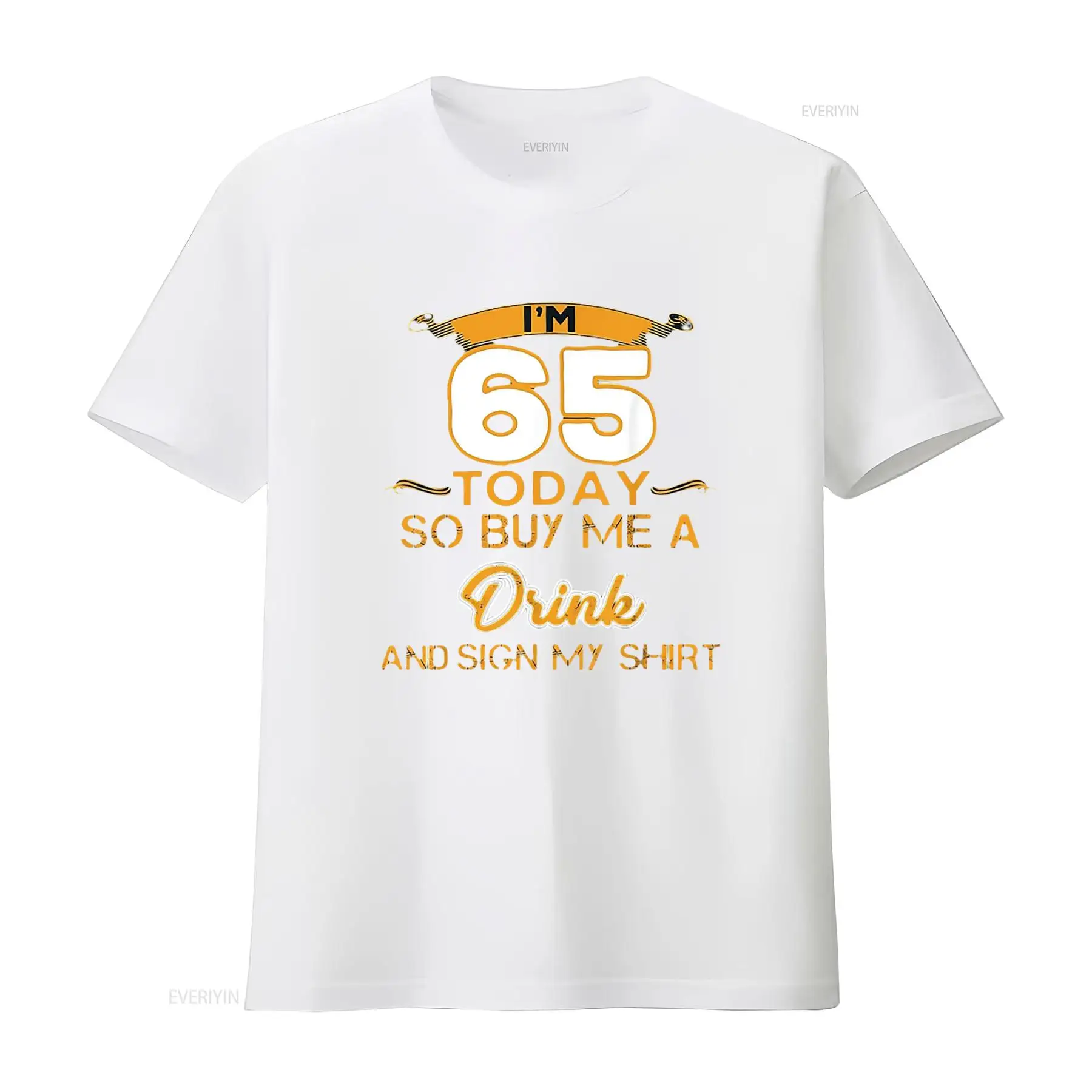 メンズ面白い65歳の誕生日Tシャツ「今日は65歳です」オール - Men'S Fashion Today のレビューと価格