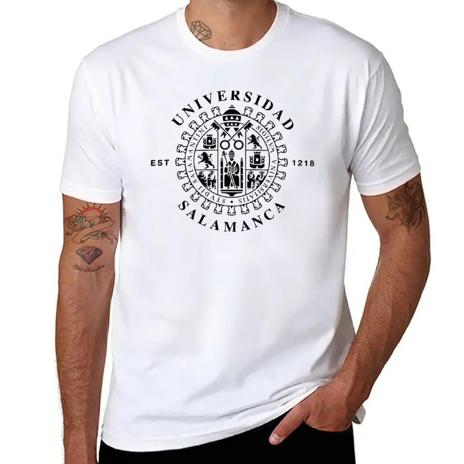 サラマンカ大学 Tシャツ 韓国ファッション プレーン Tシャ - Men'S Fashion University のレビューと価格