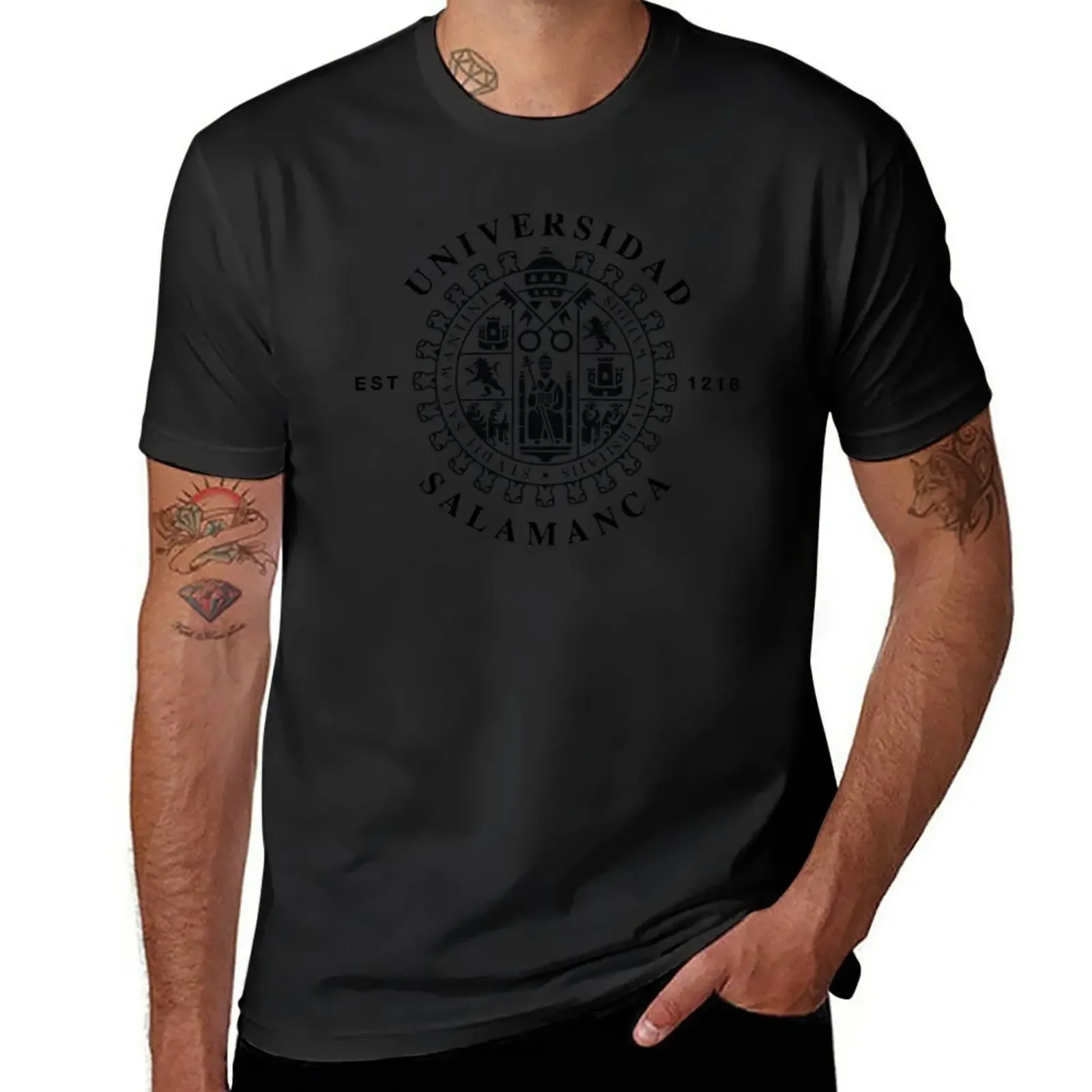 サラマンカ大学 Tシャツ 韓国ファッション プレーン Tシャ - Men'S Fashion University のレビューと価格