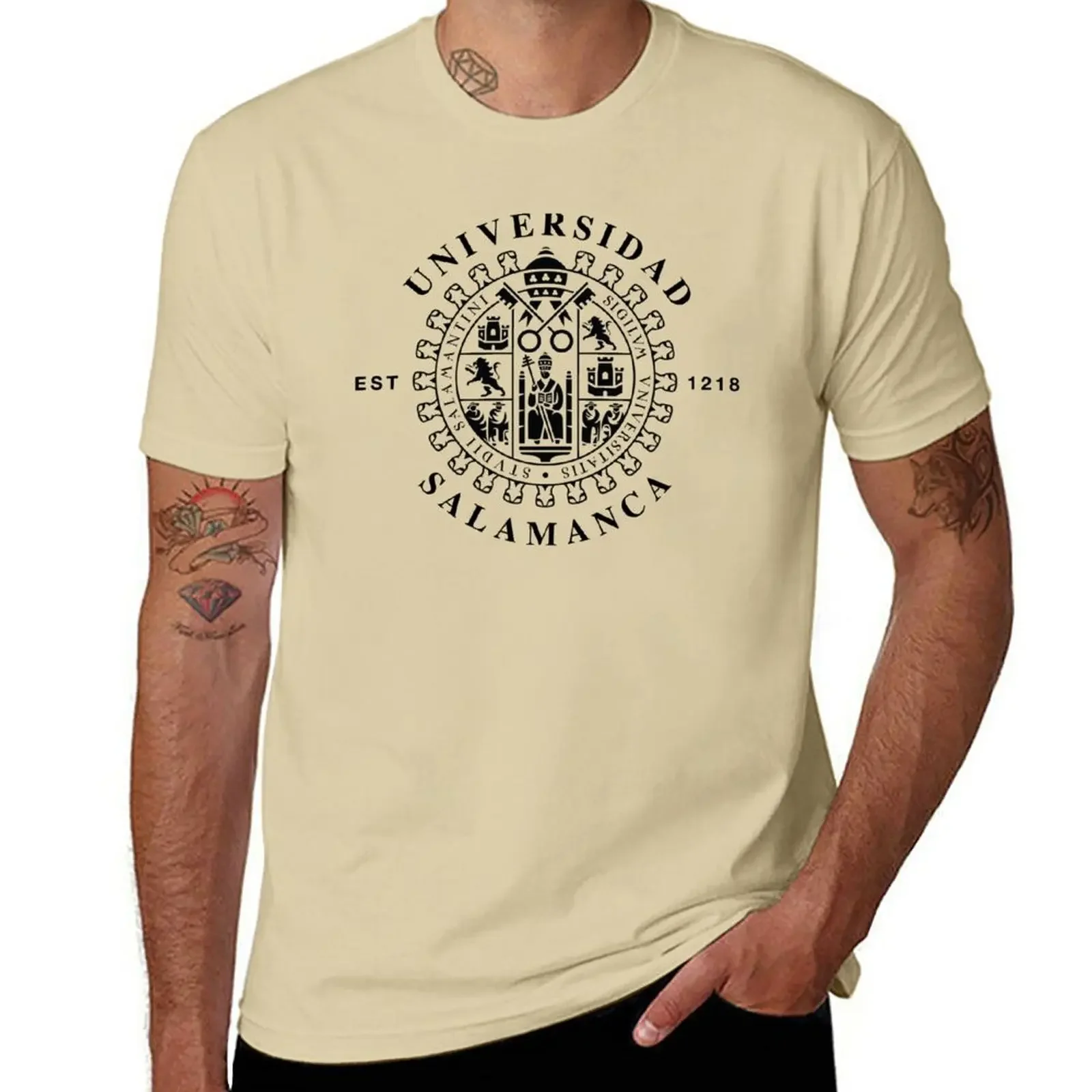 サラマンカ大学 Tシャツ 韓国ファッション プレーン Tシャ - Men'S Fashion University のレビューと価格