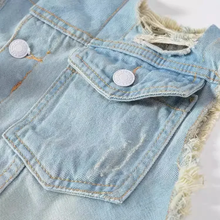 LIBIELIY 春秋の新ファッションメンズウォッシュライト - Men'S Fashion Vest With Jeans のレビューと価格
