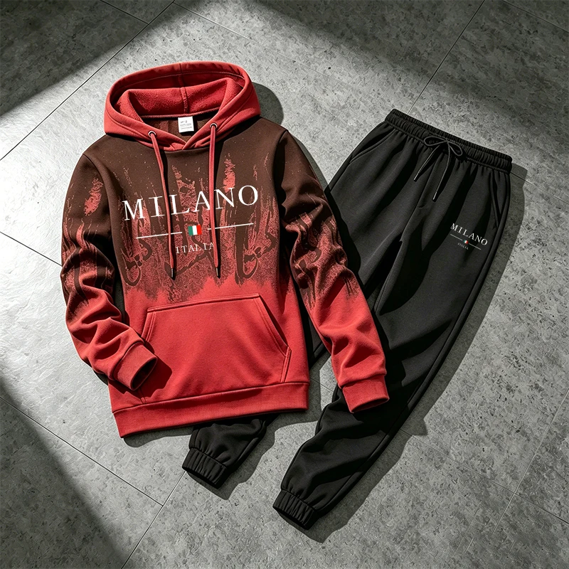2026新作 メンズトラックスーツ パーカー＆スウェットパン - Men'S Fashion 2026 のレビューと価格