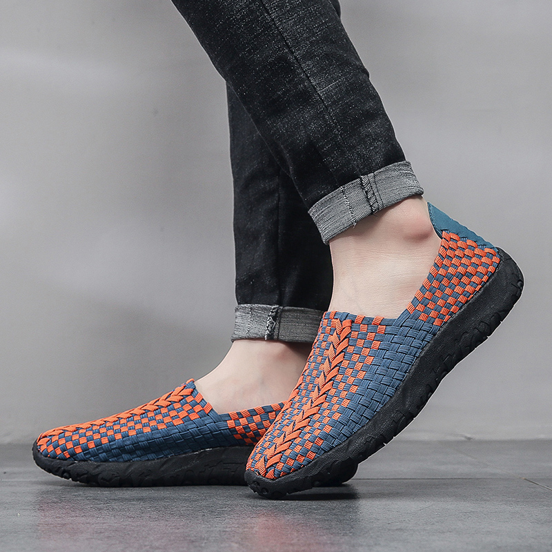 Strongshen-手作りのメンズカジュアルで通気性のある - Mens Fashion Zapatos のレビューと価格