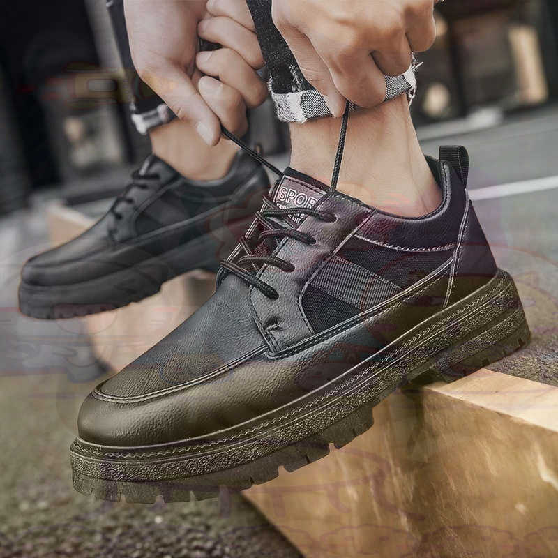 ダーク天然皮革ファッショントレーナーテニスメンズスニーカーフ - Men'S Fashion All Black Outfit のレビューと価格