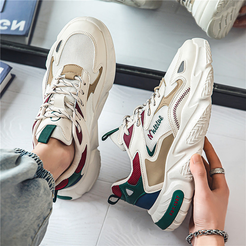 ファッションメンズスニーカー通気性メンズランニングシューズカ - Mens Fashion Zapatos のレビューと価格