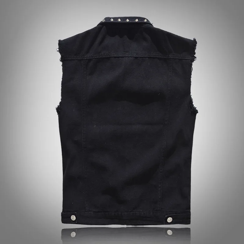 2026年春ファッション メンズ リベットデニムベスト パン - Men'S Fashion Vest With Jeans のレビューと価格