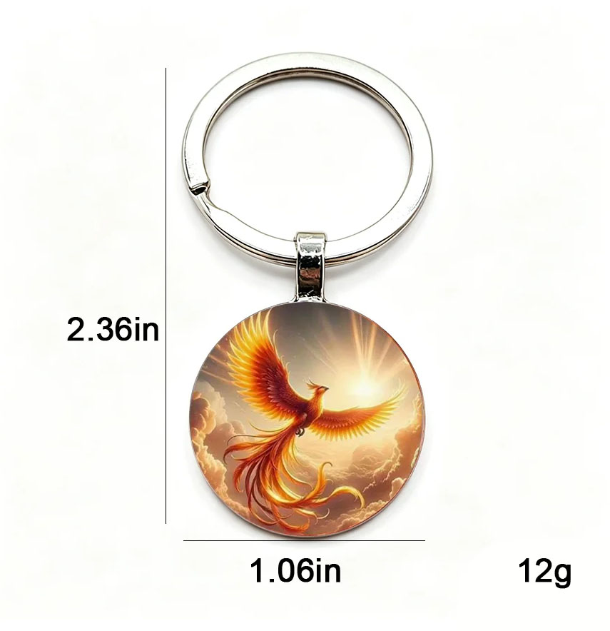 ホット販売夏フラミンゴ水彩アートイメージカボションキーホルダ - Mens Fashion Style Images のレビューと価格