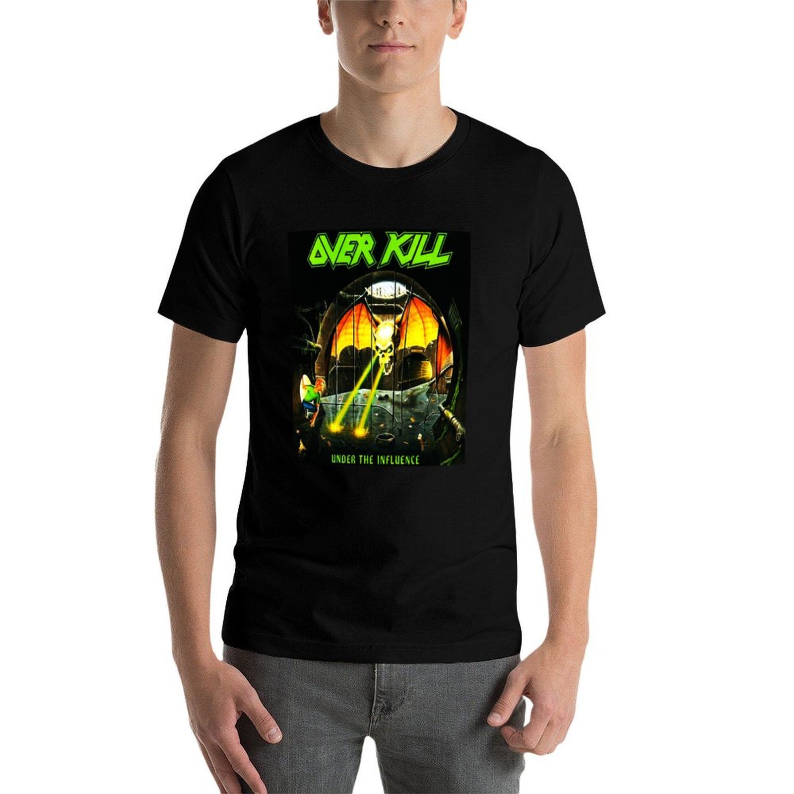 オーバーキルバンドメタル人気ジャンルスラッシュメタルTシャツ - Men'S Fashion Genres のレビューと価格