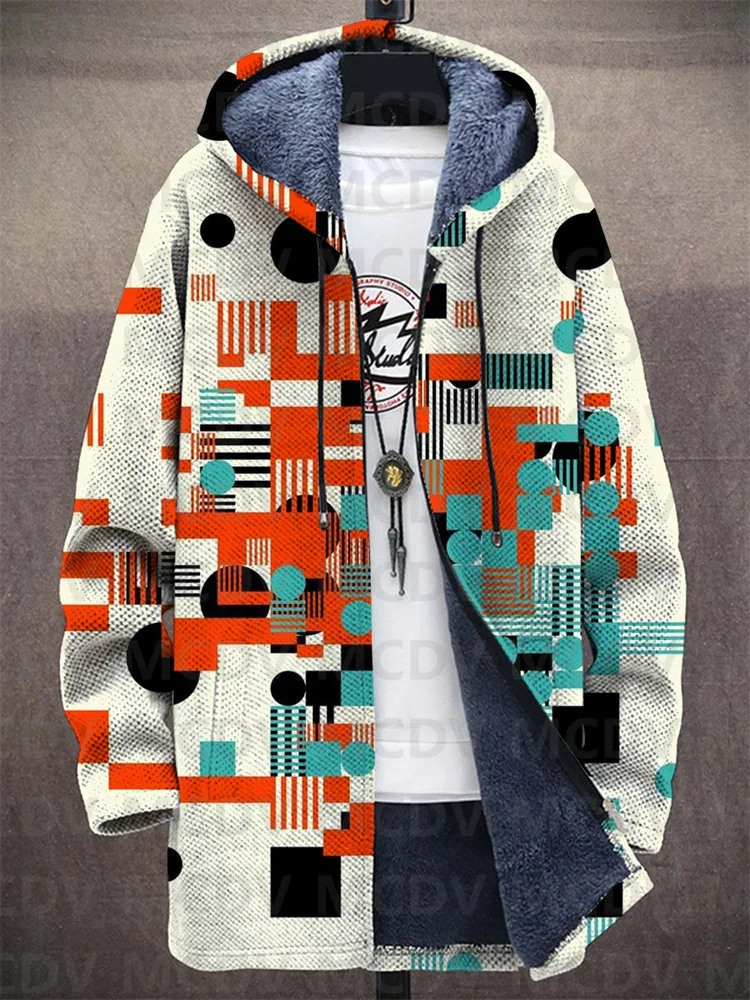 ユニセックス長袖セーター,エスニックプリント,ぬいぐるみ,厚 - Men'S Fashion Zip Sweater のレビューと価格