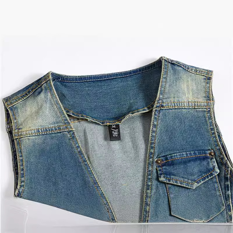 春秋の新ファッションメンズ V-nevk スプラッシュインク - Men'S Fashion Vest With Jeans のレビューと価格