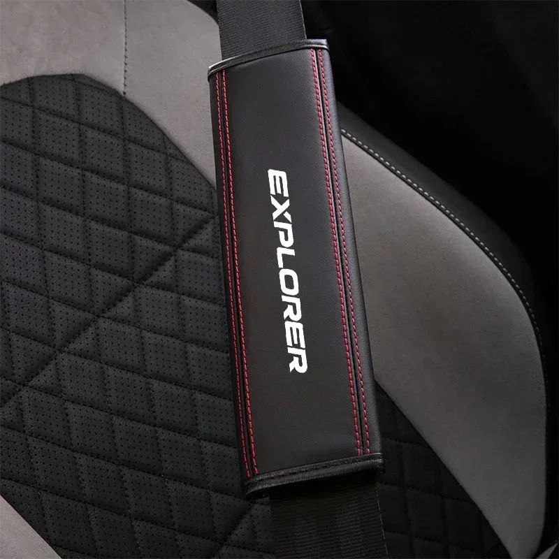 フォードエクスプローラー用シートベルトプロテクター,車内,牛 - Leather Belt Braided のレビューと価格