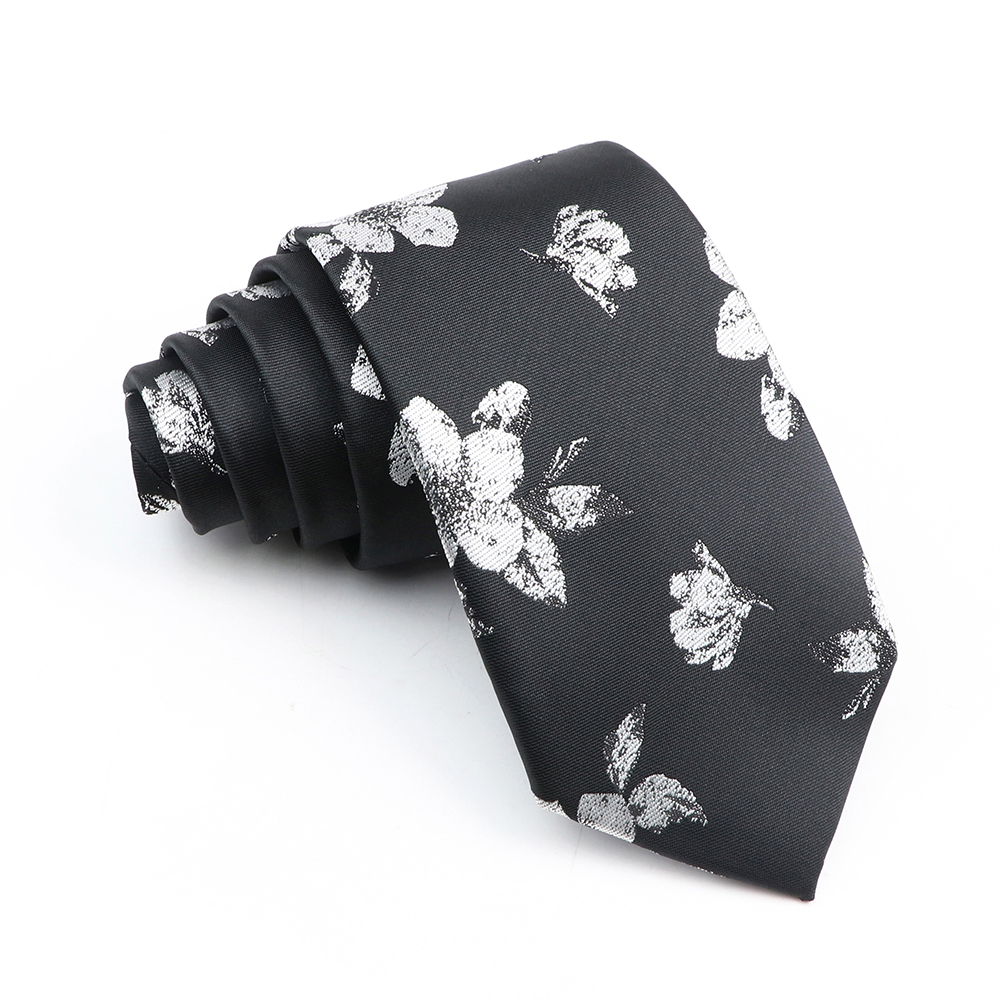男性のための花柄の縞模様の縞模様のネクタイ,結婚式のドレス, - Mens Fashion Dress Shirts のレビューと価格