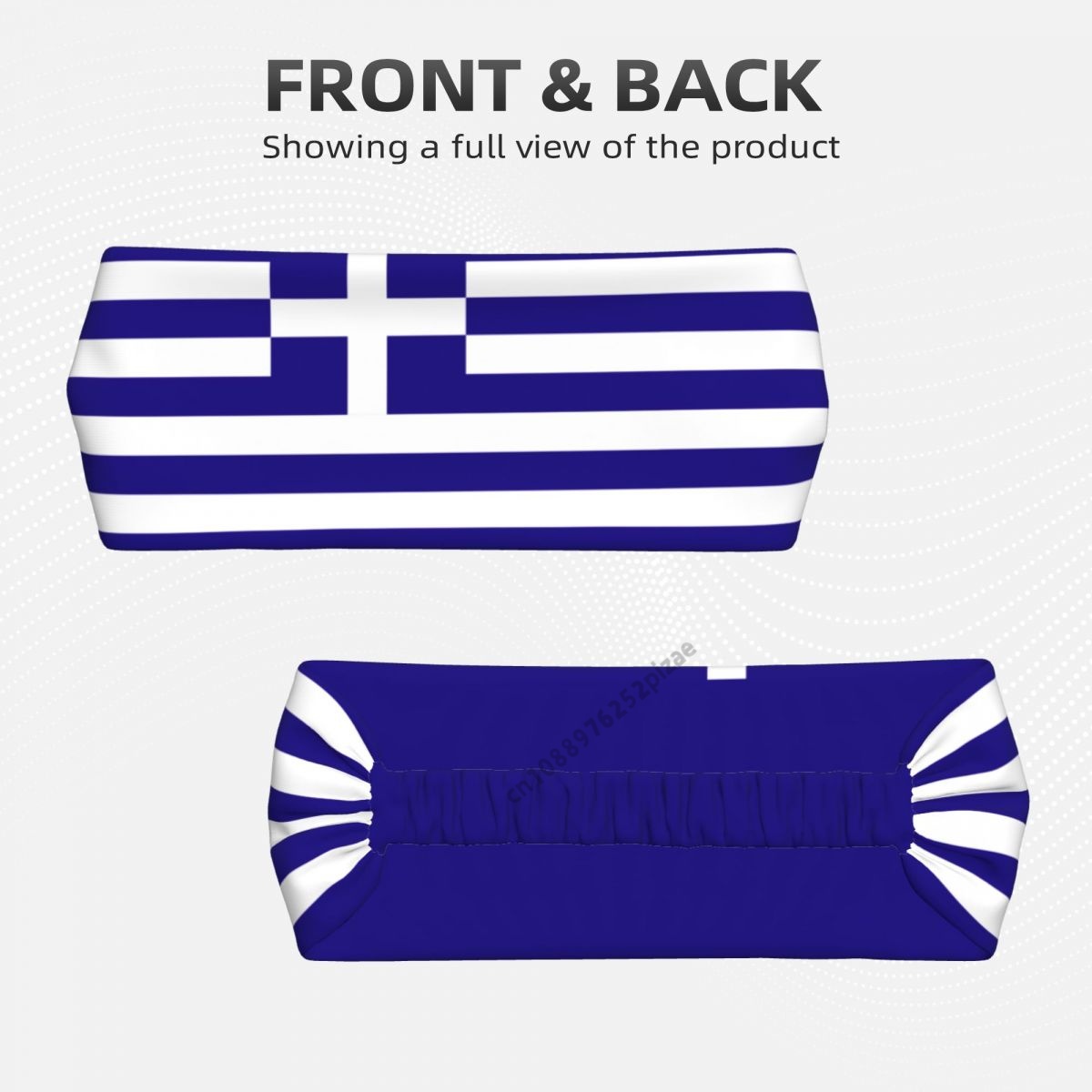 ギリシャ国旗男性女性バンド弾性ワイドヘッドバンドヨガスポーツ - Men'S Fashion Greece のレビューと価格
