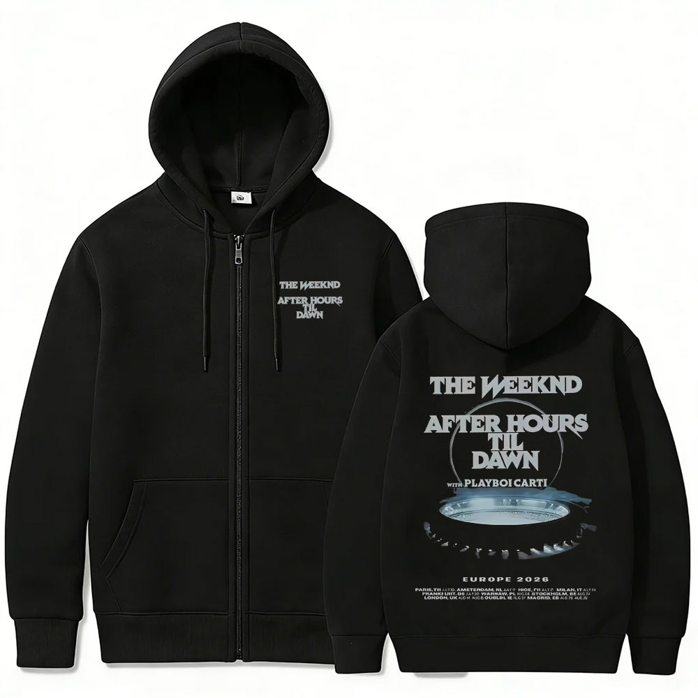 ラッパー・ザ・ウィークエンド「アフター・アワーズ・ティル・ド - Mens Fashion Zip Up Hoodies のレビューと価格