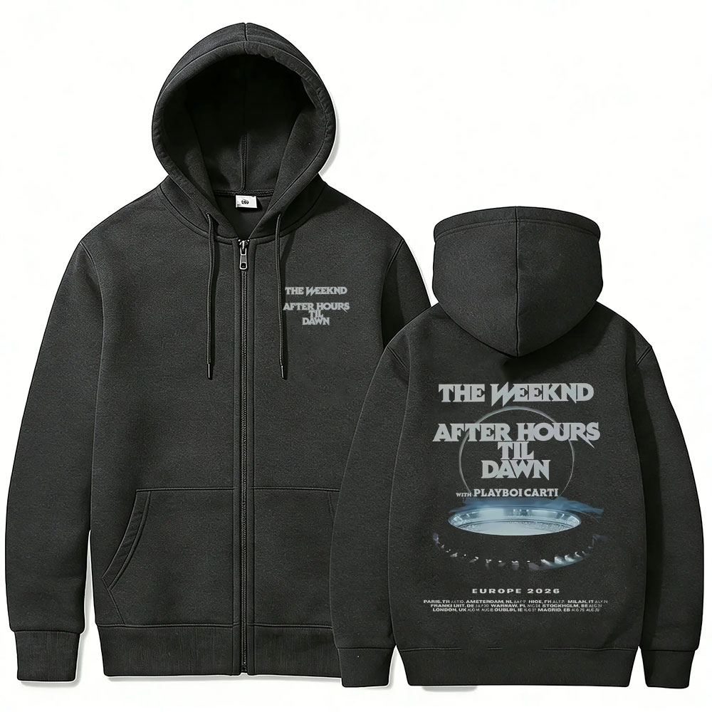 ラッパー・ザ・ウィークエンド「アフター・アワーズ・ティル・ド - Mens Fashion Zip Up Hoodies のレビューと価格