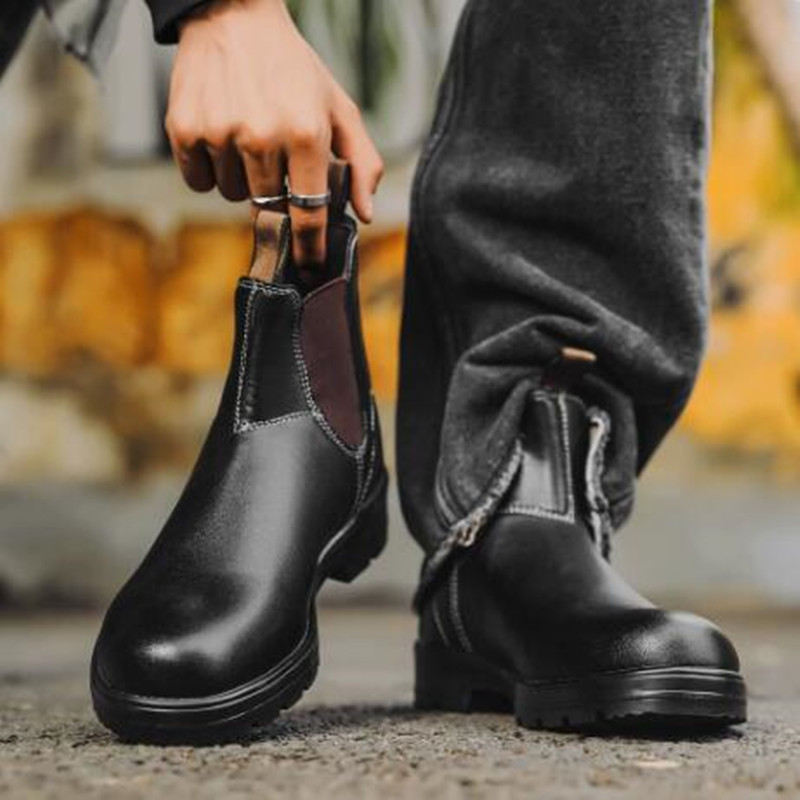 男性用レザーパンツ,新しいカジュアルスタイル,パッチワーク, - Jeans Pants Fashion Men のレビューと価格