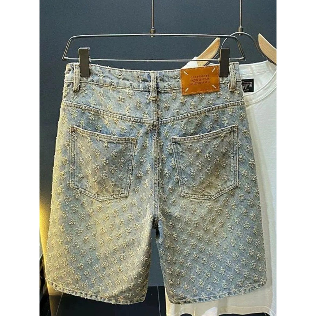 夏のハイストリートデニムショーツ メンズカジュアルジーンズシ - Jeans Pants Fashion Men のレビューと価格