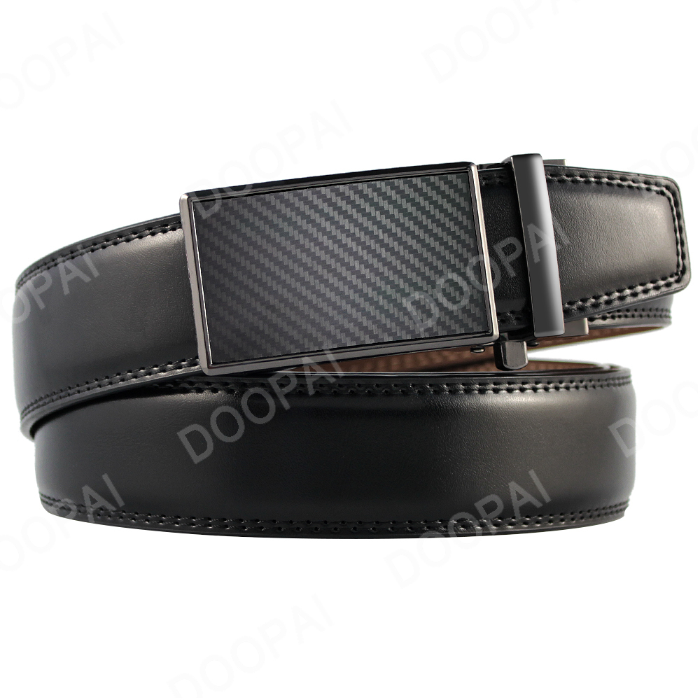 Doopai-メンズ本革ベルト,自動本革ベルト,レジャーファ - Leather Belt Braided のレビューと価格