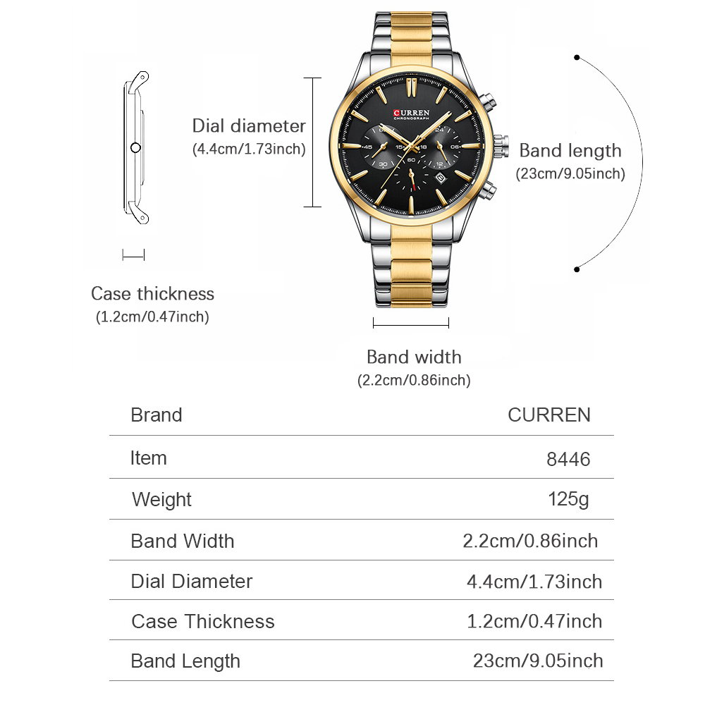 カレンカジュアルクォーツクロノスポーツ腕時計ブランド男性用ス - Men'S Fashion Jewelry のレビューと価格