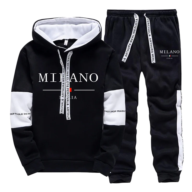 メンズセット/パーカー/パンツ イタリア風トレンドパーカース - Men'S Fashion 2026 のレビューと価格