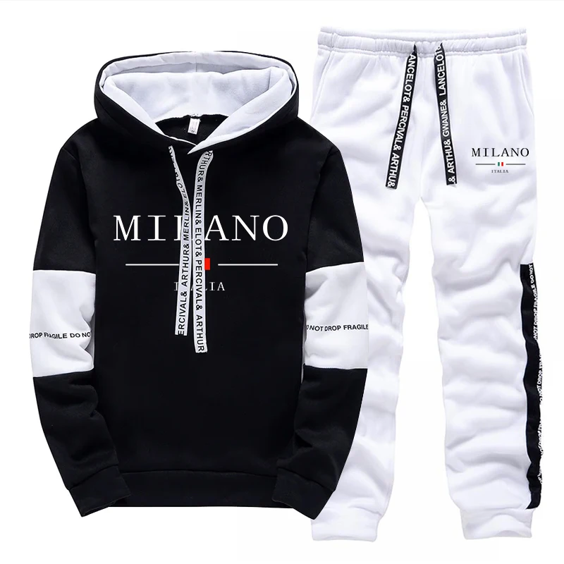 メンズセット/パーカー/パンツ イタリア風トレンドパーカース - Men'S Fashion 2026 のレビューと価格