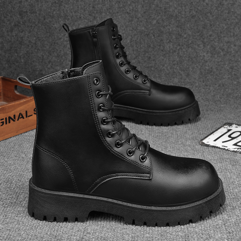YUYIN メンズ ハイトップブーツ ソフトソール カジュア - Mens Fashion Zapatos のレビューと価格
