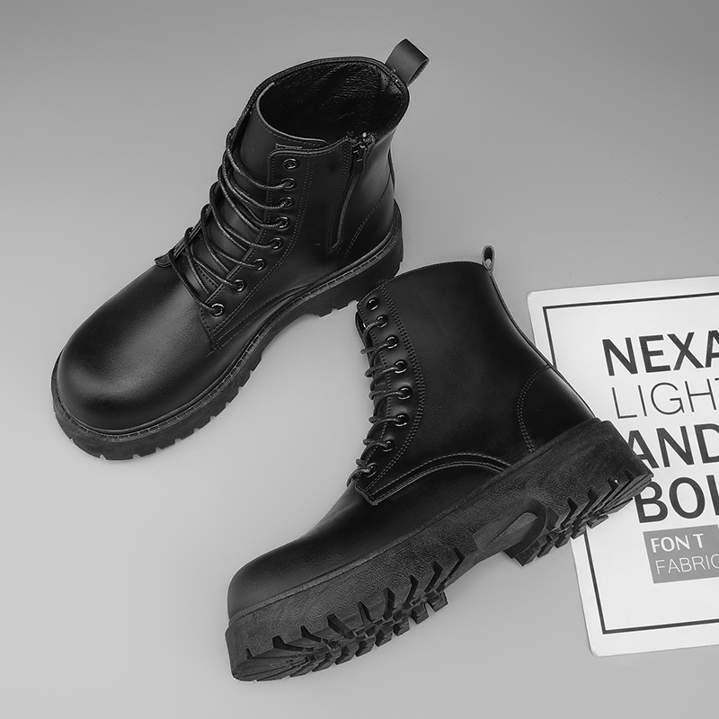 YUYIN メンズ ハイトップブーツ ソフトソール カジュア - Mens Fashion Zapatos のレビューと価格