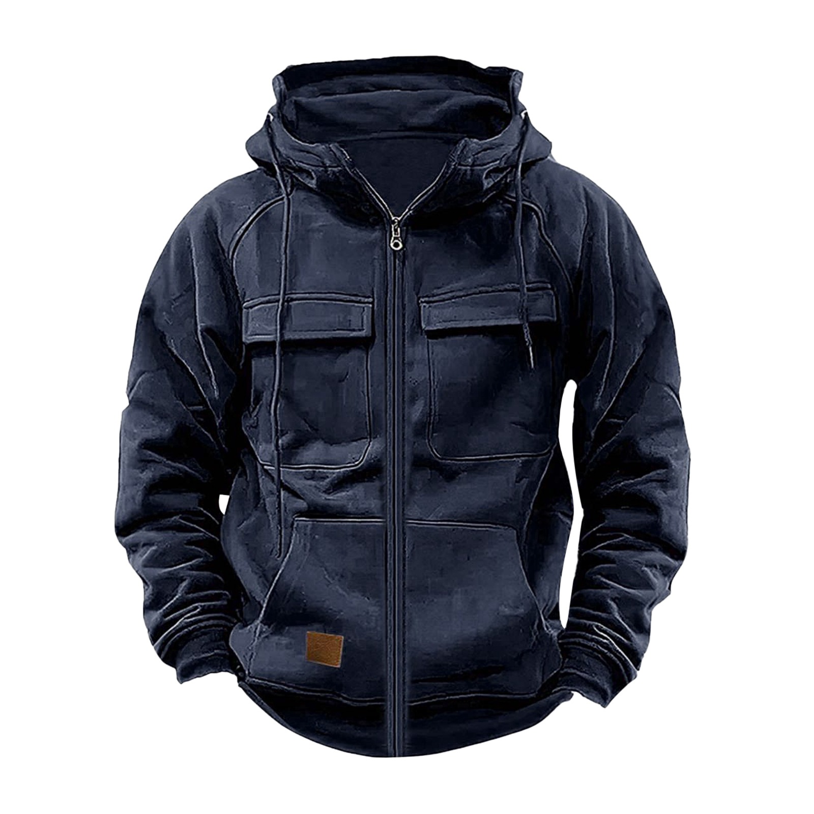 メンズカジュアルジップアップカーディガンスポーティーフード付 - Mens Fashion Zip Up Hoodies のレビューと価格
