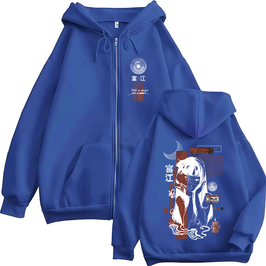 トミエ・ジュンジ・イトアニメマンガゴシックジッパーパーカーメ - Mens Fashion Zip Up Hoodies のレビューと価格