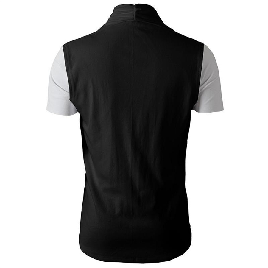 2025 夏の男性ノースリーブ Tシャツストリートファッショ - Men'S Fashion Zip Sweater のレビューと価格