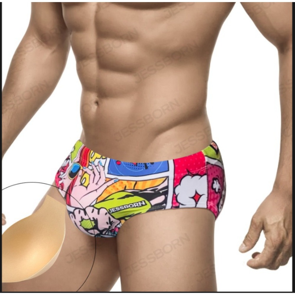 2026 オリジナルイメージメンズ漫画コミック三角水着ポップ - Mens Fashion Style Images のレビューと価格
